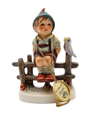 Hummel Goebel Wayside Harmony W. Germany Vintage Porcelain Figurine TMK7 In Box - Image 1