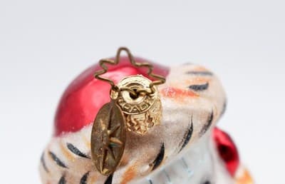 Christopher Radko Snowmittens Snowman Motif Glass Christmas Ornament Vintage - Thumbnail 6