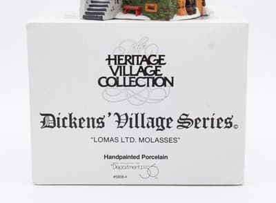 Department 56 Lomas LTD. Molasses Heritage Village Dicken's Village Series - Thumbnail 5