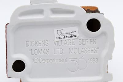 Department 56 Lomas LTD. Molasses Heritage Village Dicken's Village Series - Thumbnail 9