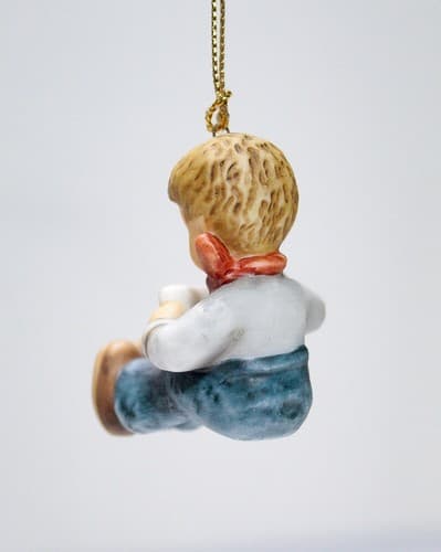 Berta Hummel Goebel 1999 "A North Pole Address" Porcelain Christmas Ornament - Thumbnail 2
