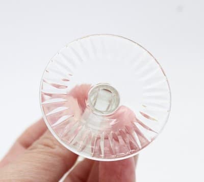 Nachtmann Bohemian Amber Cut To Clear Crystal Cordial Glass - Thumbnail 5