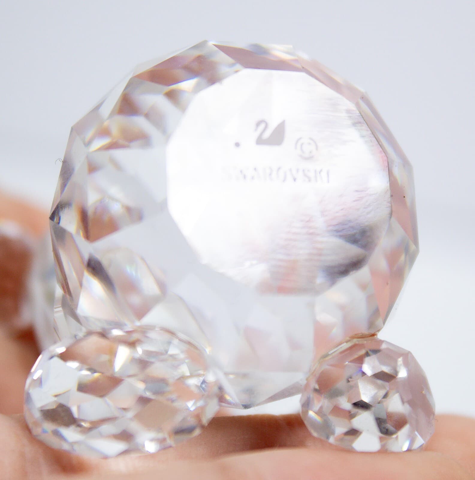 SWAROVSKI RETIRED Crystal Small Sitting Bear Figurine - Thumbnail 8
