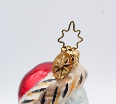 Christopher Radko Snowmittens Snowman Motif Glass Christmas Ornament Vintage - Thumbnail 4
