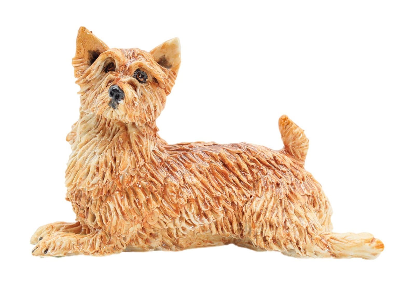 EVE PEARCE Handcrafted Sitting Cairn Terrier Porcelain Dog Figure Sculpture OOAK