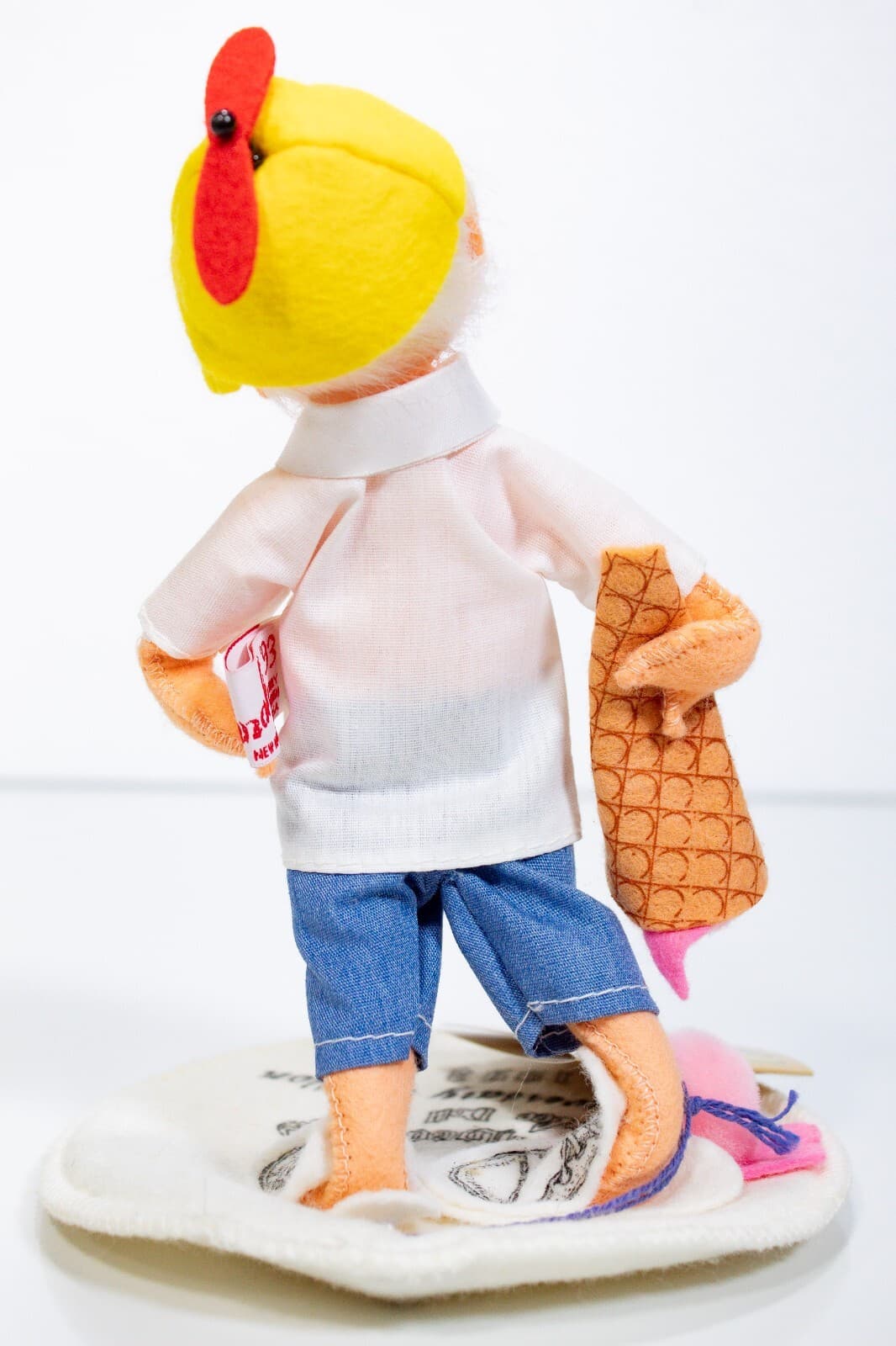 Annalee Mobilitee 1993 Ice Cream Cone Boy Society Artisan Doll New Tag 7" - Thumbnail 2