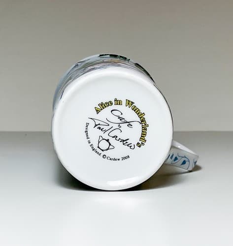 2 Vintage Cafe by Paul Cardew Porcelain ALICE IN WONDERLAND England Mugs - Thumbnail 5