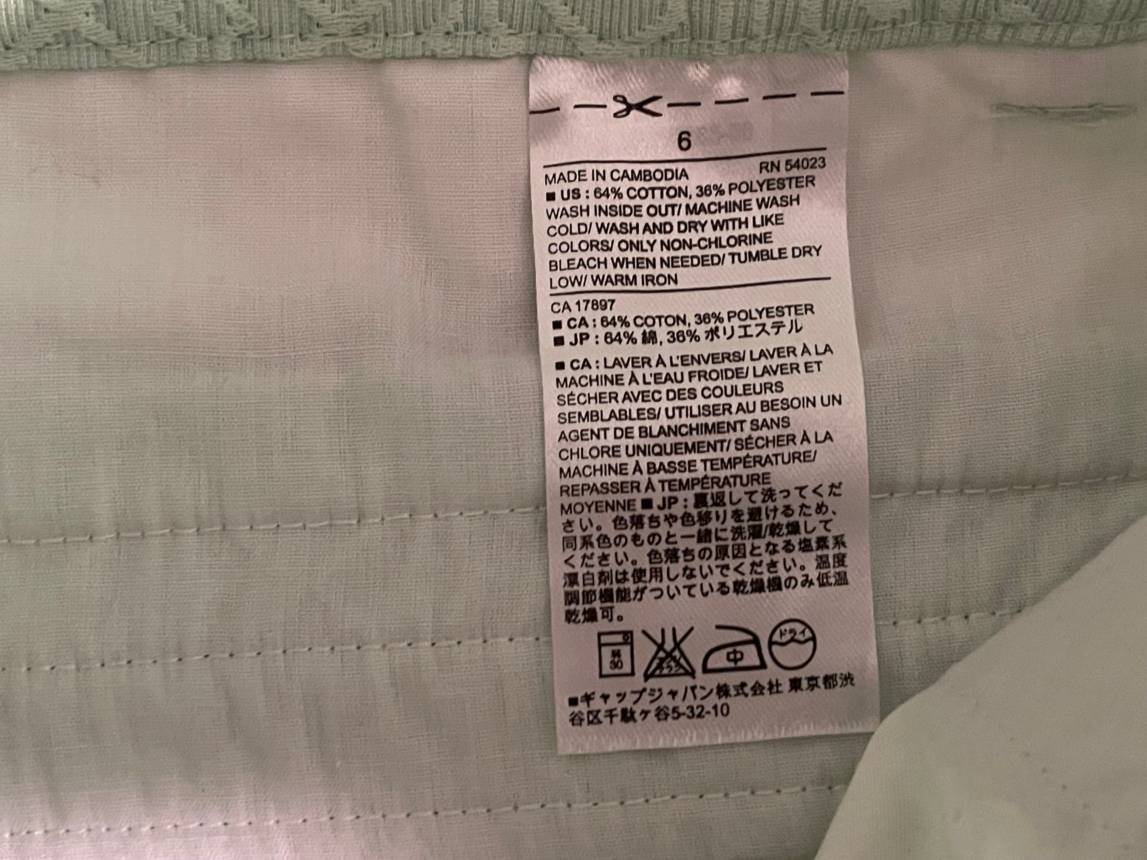 Banana Republic Women’s Mint Green Chino Shorts - Thumbnail 7