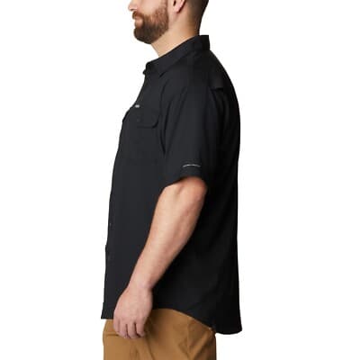 Columbia Men's Big & Tall Utilizer II Solid Short Sleeve Shirt, ICY Morn, 3X B&T - Thumbnail 8