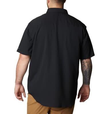 Columbia Men's Big & Tall Utilizer II Solid Short Sleeve Shirt, ICY Morn, 3X B&T - Thumbnail 7