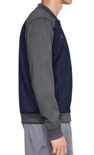 Under Armour Men's Challenger II Track Jacket Midnight Navy/Graphite Size Large - Thumbnail 6