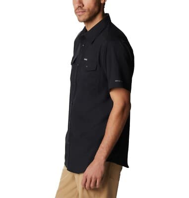 Columbia Men's Big & Tall Utilizer II Solid Short Sleeve Shirt, ICY Morn, 3X B&T - Thumbnail 3