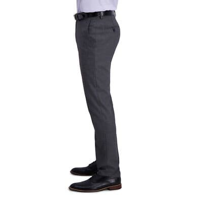 Haggar mens Stretch Basketweave Slim Premium Flex Suit Separate Pants 30 x 32 - Thumbnail 2