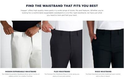 Haggar mens Stretch Basketweave Slim Premium Flex Suit Separate Pants 30 x 32 - Thumbnail 7