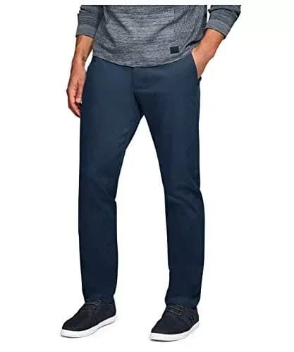 Under Armour UA Men's Showdown Chino Tapered Golf Pants Academy Blue Size 34x36 - Thumbnail 2