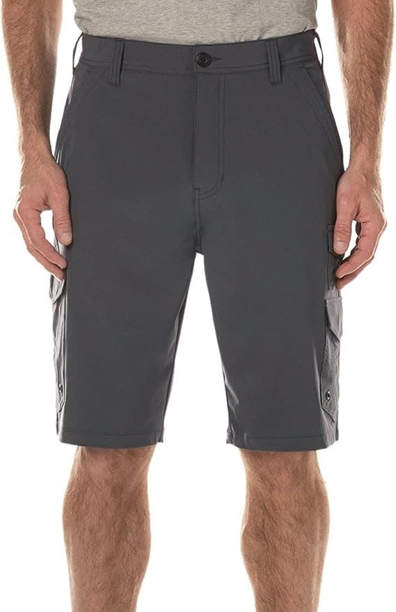 Iron Co. 4-Way Stretch Hybrid Cargo Short Size 38 Greystone - Image 1