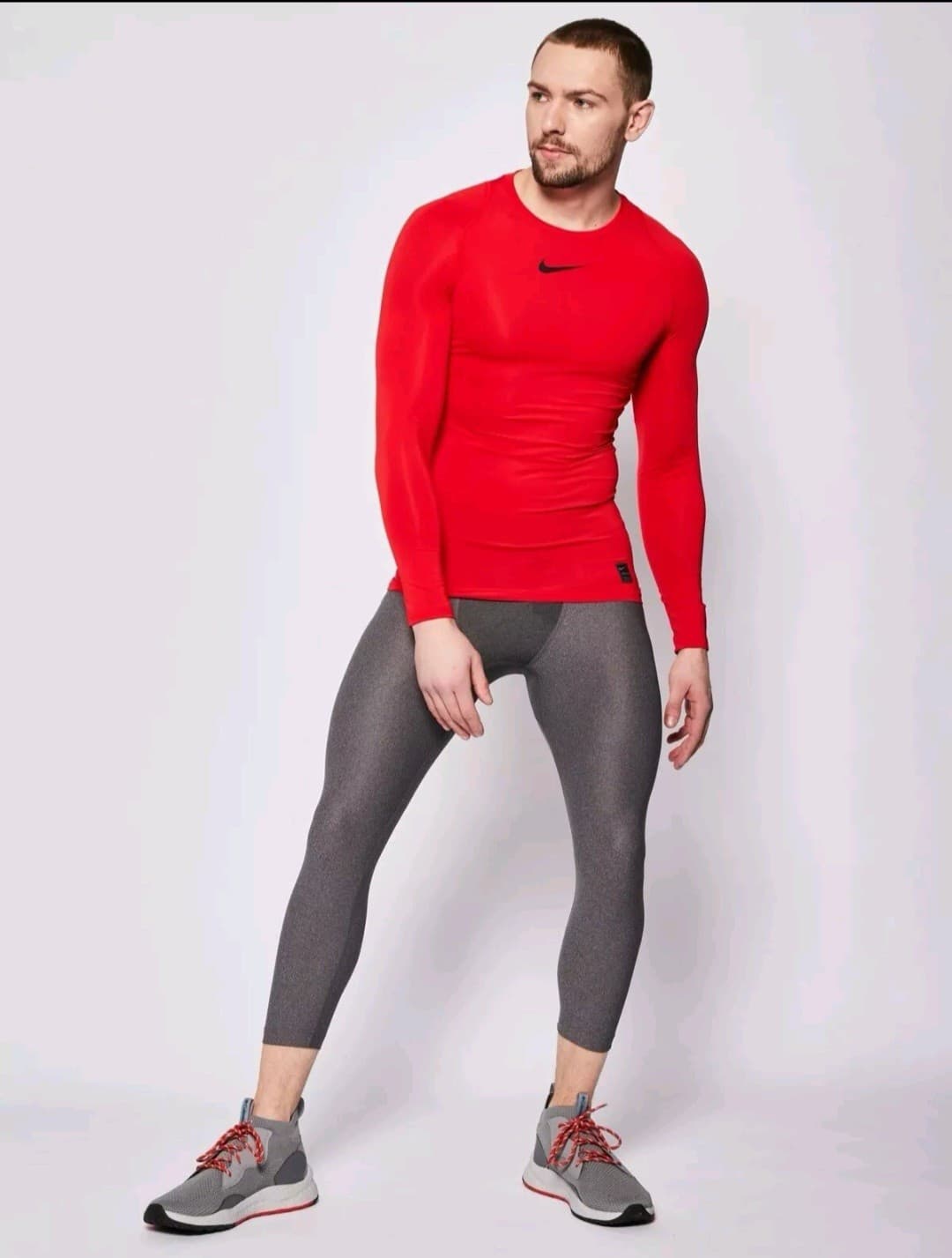 Under Armour HeatGear 2.0 Men's Size S Small Leggings Training Gray - Thumbnail 3