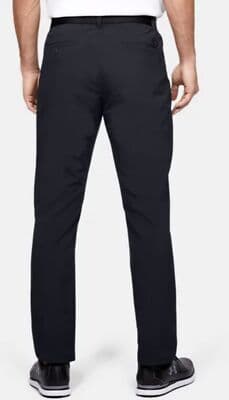 Under Armour Mens Match Play Straight Leg Golf Pants Black 36/30 - Thumbnail 3