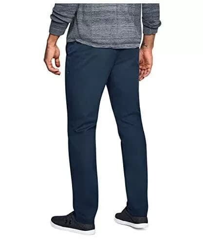 Under Armour UA Men's Showdown Chino Tapered Golf Pants Academy Blue Size 34x36 - Thumbnail 3