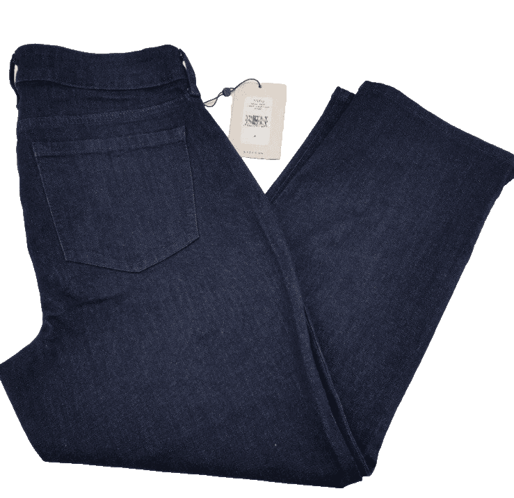 NWT NYDJ Jeans Capri Denim Jeans in Cool Embrace Size 8 Dark Wash - Thumbnail 4