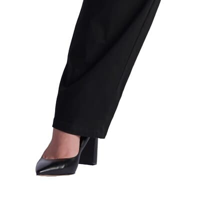 Lee Women's Petite Relaxed Fit Straight Leg Jean, Black, 10 Petite - Thumbnail 4