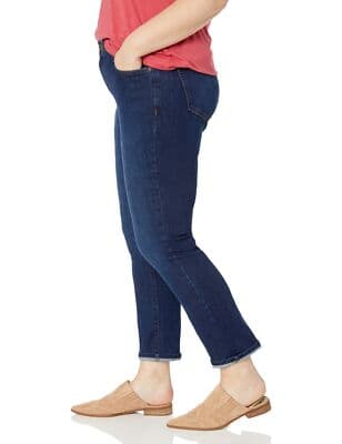 NYDJ Women's Plus Size Sheri Slim Pants | Sure Stretch Denim Slimming & Flatt - Thumbnail 2