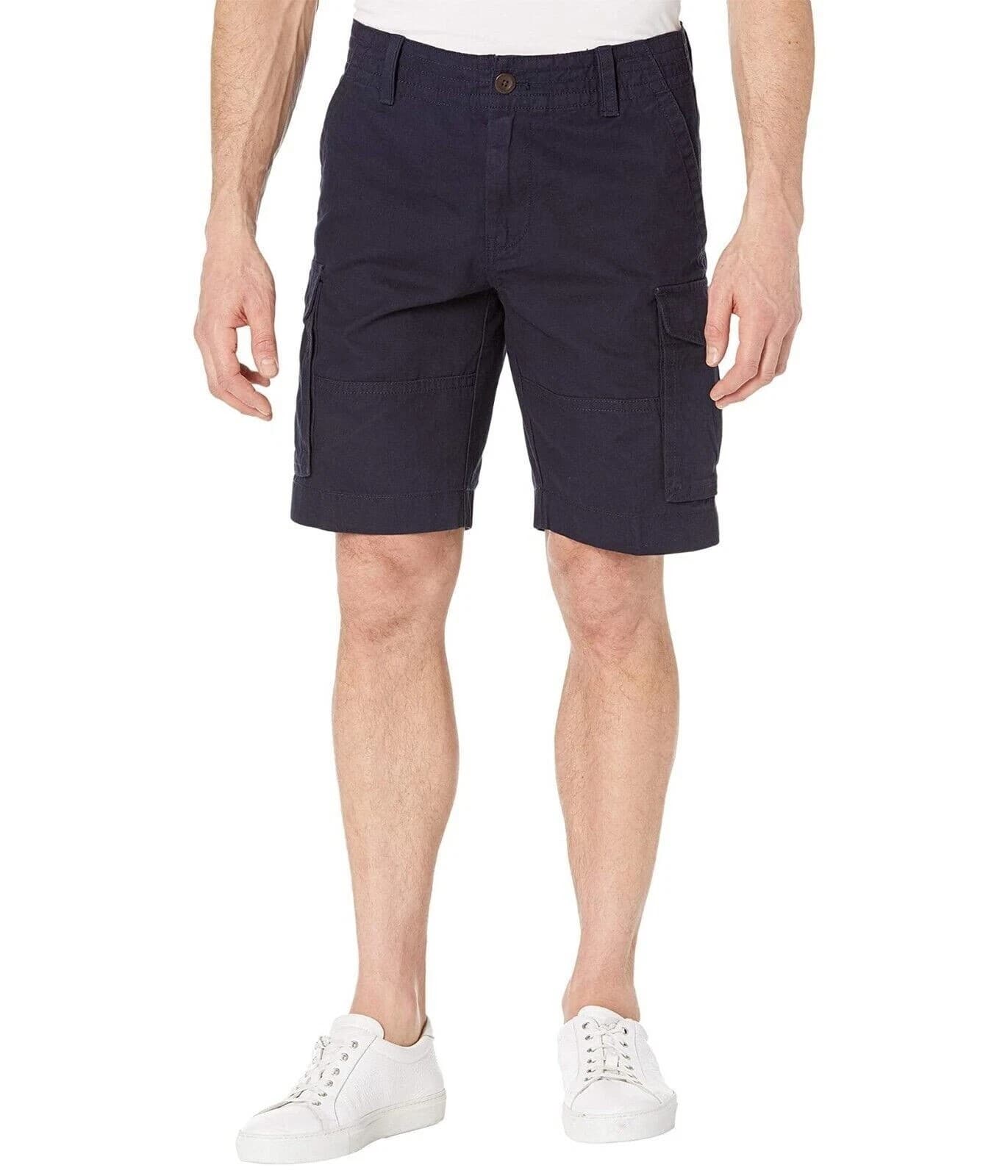 Tommy Hilfiger Men's Essential Solid Cargo Shorts Sky Captain 38 - Image 1
