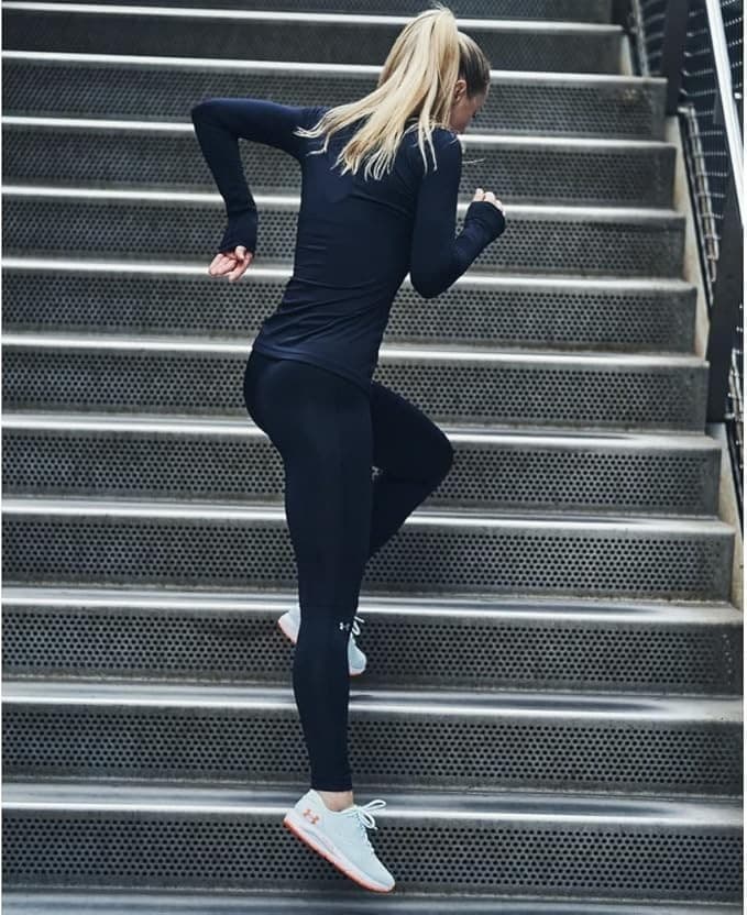 Under Armour Women's ColdGear Authentic Leggings 1250277 Size XS Black - Thumbnail 4