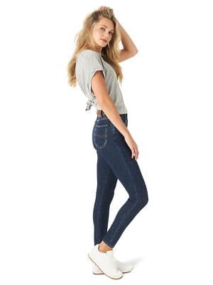 Lee Women's High Rise Skinny Jean, with That, 35 (US 20) - Thumbnail 4