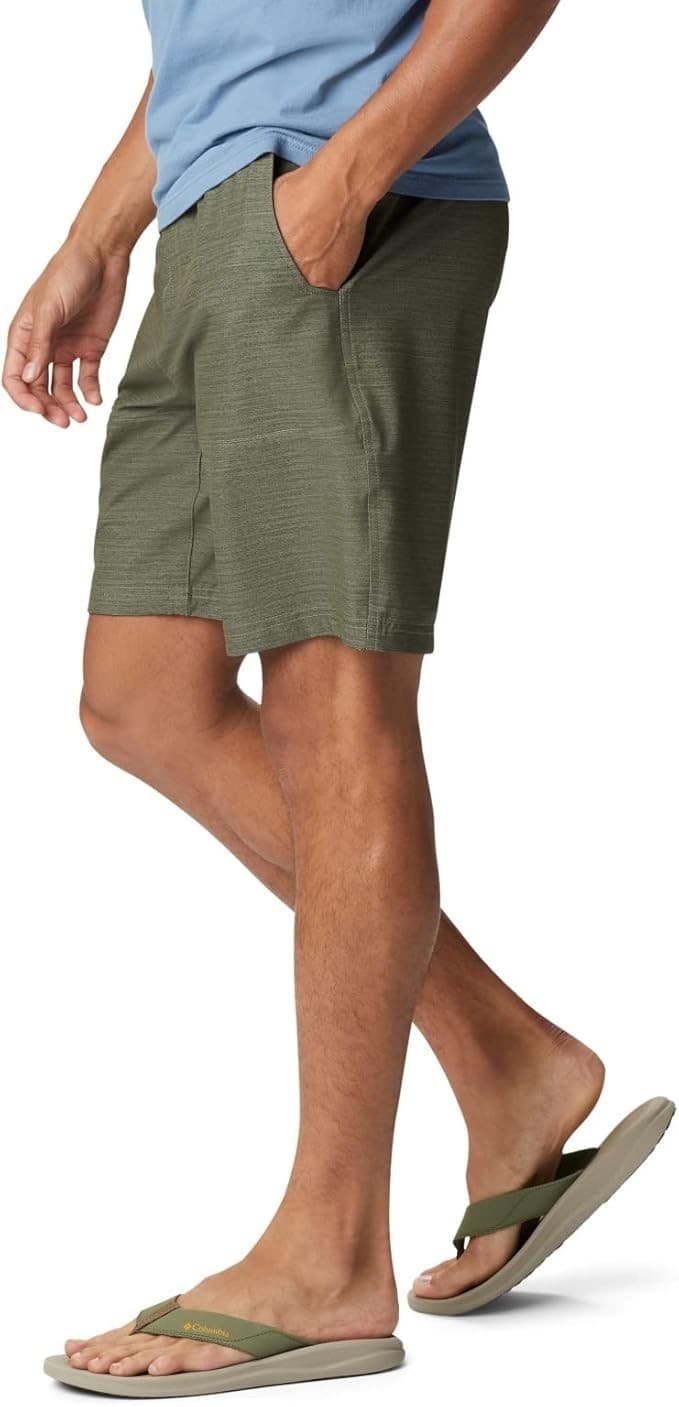 Columbia Twisted Creek Stone Green Heather Hiking Shorts Mens Big 6XL - Thumbnail 3