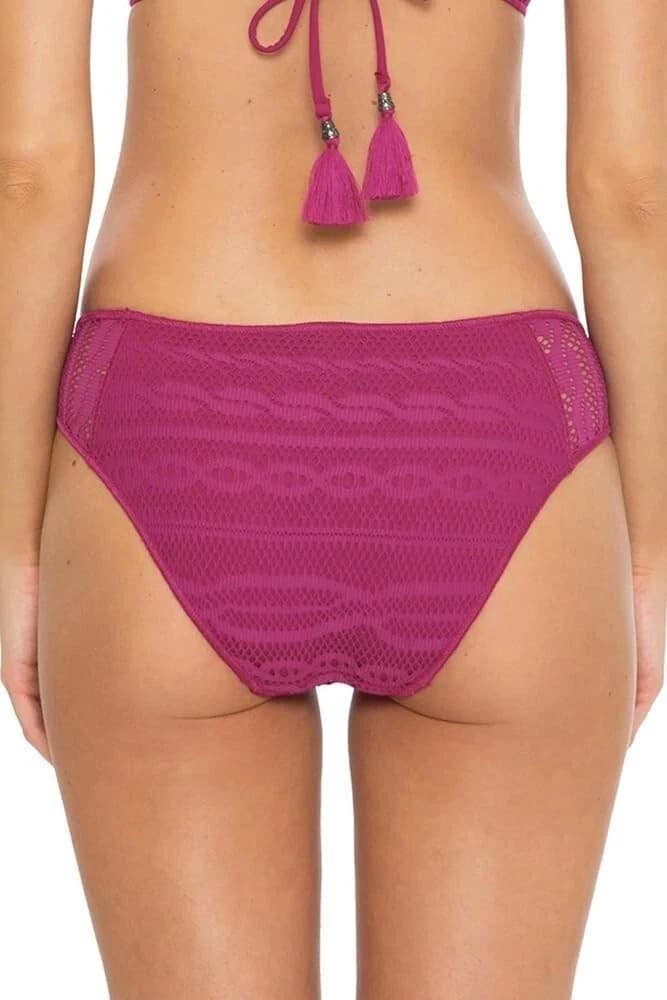BECCA by Rebecca Virtue Crochet Adela Bottoms Womens Pomegranite Size L - NWT - Thumbnail 2