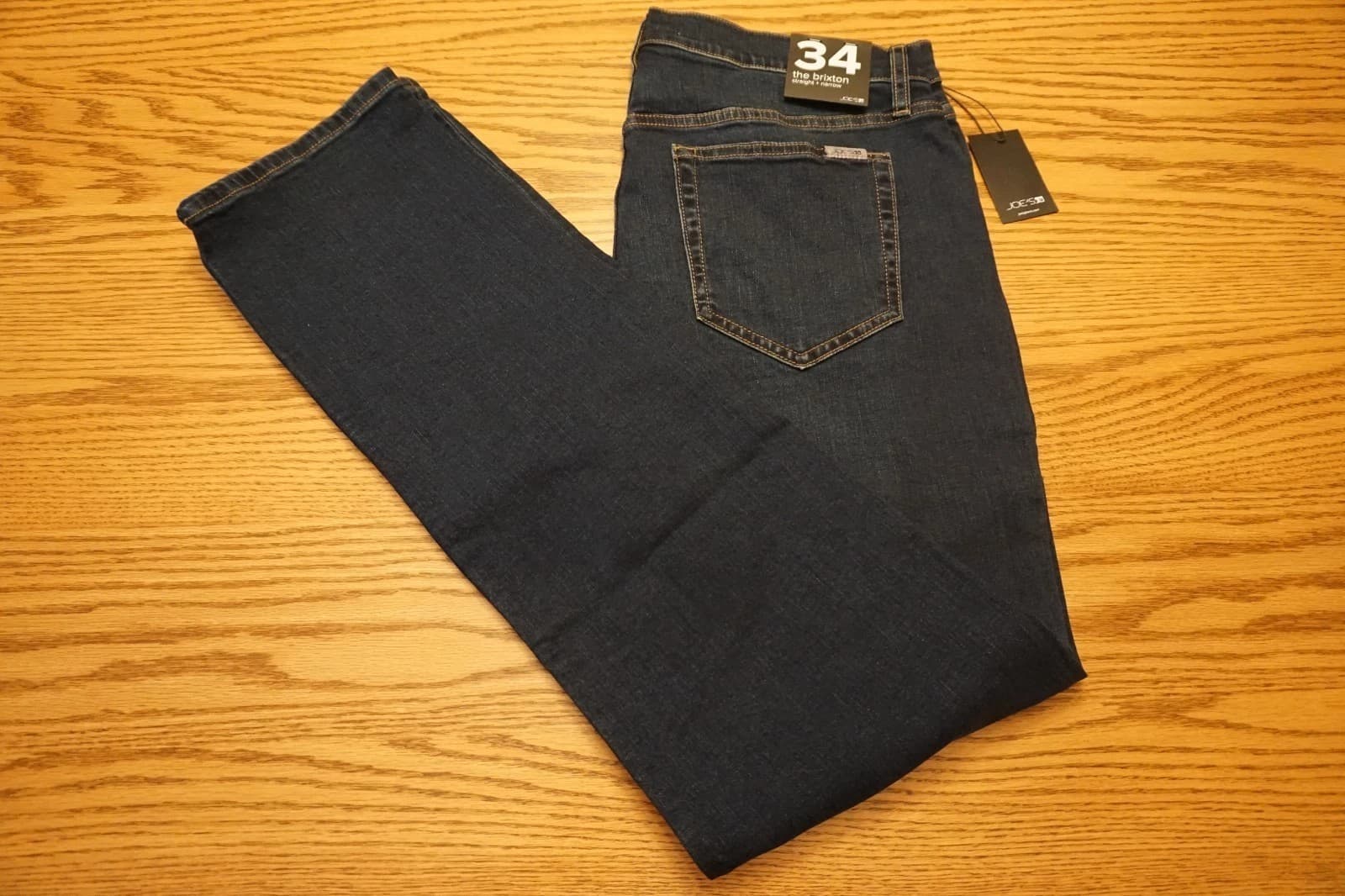 NWT MEN'S JOE'S JEANS The Brixton Straight Narrow Knox Dark Blue W30/L33 - Thumbnail 2