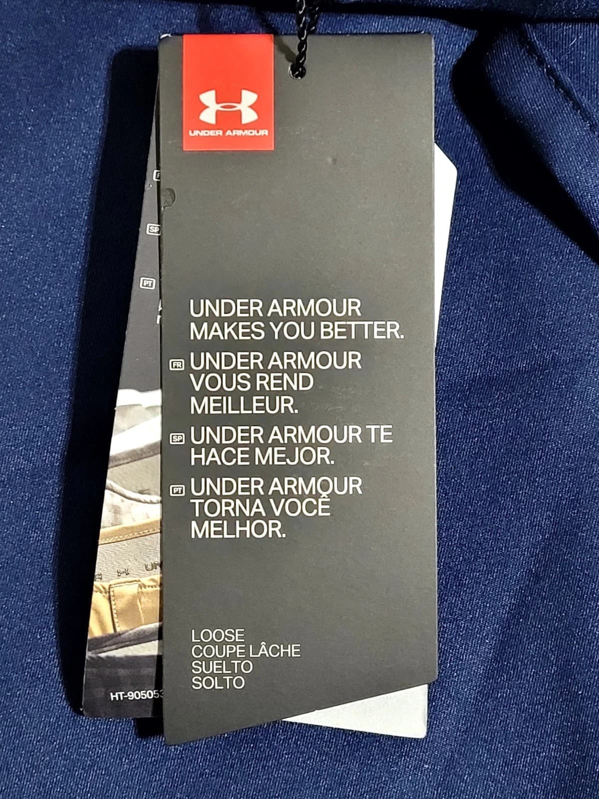Under Armour Loose Fit Athletic Golf Shorts Youth Boys Size 14 MSRP $40.00 New - Thumbnail 3