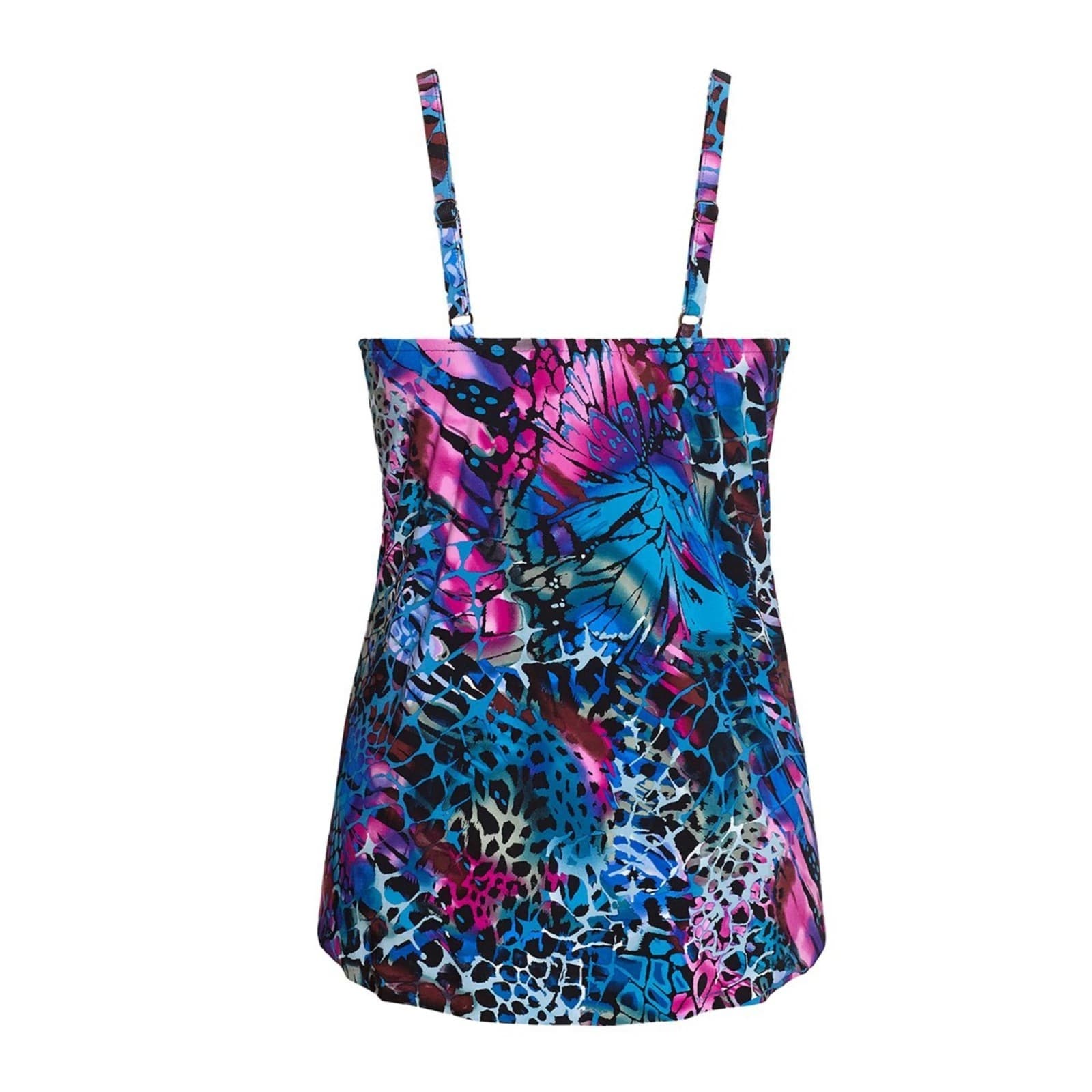 NWT Magicsuit Women's Blue Social Butterfly Grace Swim Tankini Top Size: 10 - Thumbnail 5