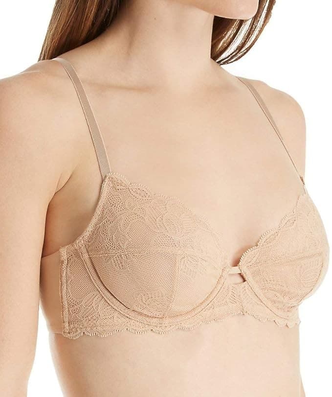 NEW 42C Calvin Klein Seductive Comfort Unlined Lace Bra QF1741-265 - Thumbnail 2