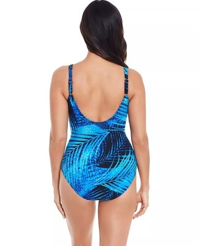 Miraclesuit shadowcat oceanus one piece swimsuit for women - size 10 NWT - Thumbnail 2