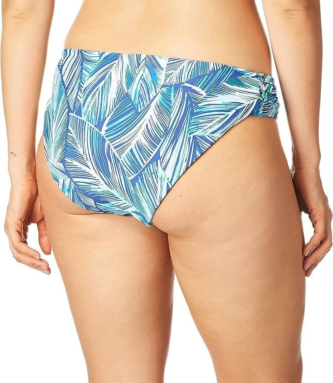 La Blanca Women's Standard Side Shirred Hipster Bikini Swimsuit Bottom, Size 16 - Thumbnail 3