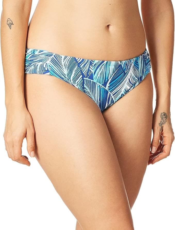 La Blanca Women's Standard Side Shirred Hipster Bikini Swimsuit Bottom, Size 16 - Thumbnail 2