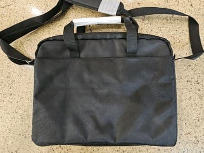 Samsonite Classic Business Padded Pocket Laptop Briefcase, Black 14" x 11" x 2" - Thumbnail 2