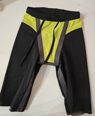 New Speedo FINA AQ SP140883 Jammer Swimsuit Nylon/Spandex/Elastane Size 26 Black - Thumbnail 3