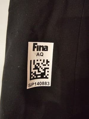 New Speedo FINA AQ SP140883 Jammer Swimsuit Nylon/Spandex/Elastane Size 26 Black - Thumbnail 7