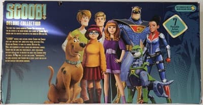 SCOOB! DELUXE COLLECTION - 7 Figures SCOOBY-DOO Dick Dastardly MUTTLEY Basic Fun - Thumbnail 2