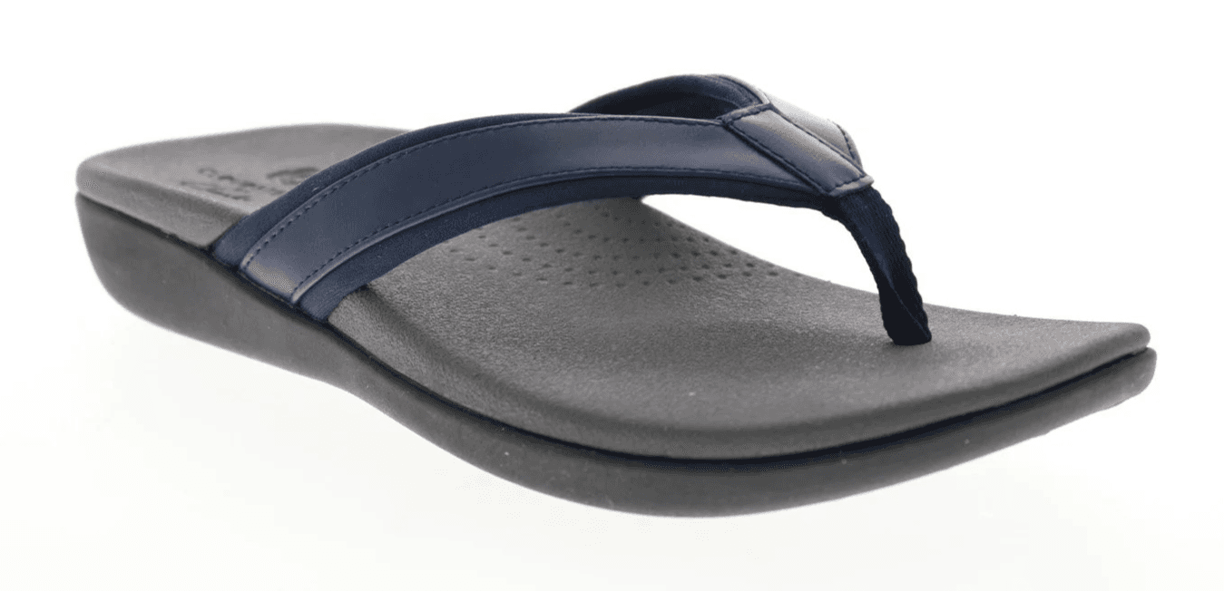 CLARKS Cloudsteppers WOMEN'S BRIO SOL COMFORT FLIP-FLOPS NAVY SIZE 12M - Image 1