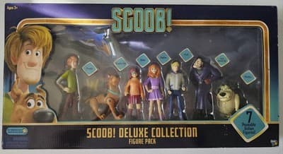 SCOOB! DELUXE COLLECTION - 7 Figures SCOOBY-DOO Dick Dastardly MUTTLEY Basic Fun - Image 1