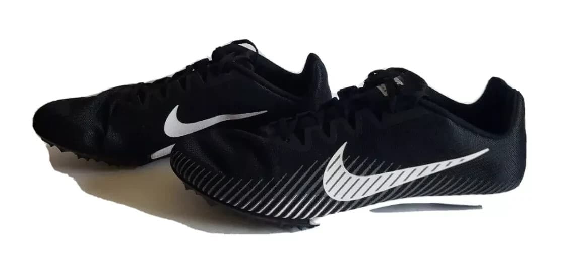 Nike Zoom Rival M9 Racing Track and Field Shoes Black White Lightweight Men's 13 - Thumbnail 3