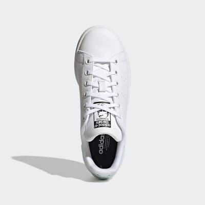 ADIDAS ORIGINALS STAN SMITH SNEAKER, WHITE/ALMOST BLUE, 7M/9W US UNISEX - Thumbnail 2