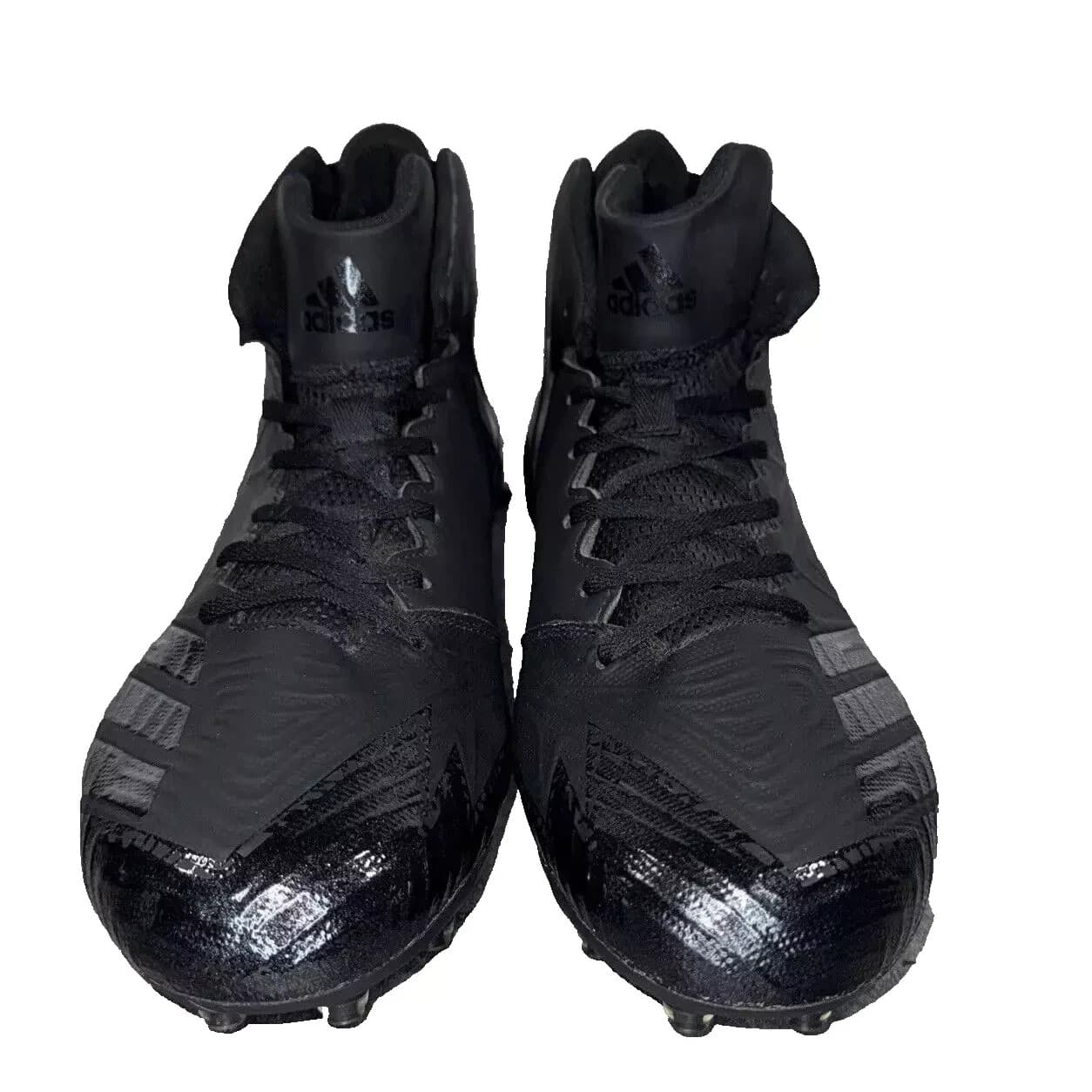 Adidas Freak X Carbon Mid 'Triple Black' Men's Football Cleats Size 18 - Thumbnail 5