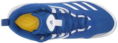 ADIDAS MEN'S FV9357 BASEBALL SHOE, ROYAL BLUE/WHITE/WHITE, 13.5 - Thumbnail 5
