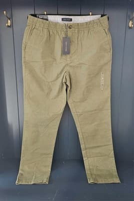 Tommy Hilfiger Mens Th Flex Chino Pants Olive Size 36x30 Brand New - Image 1