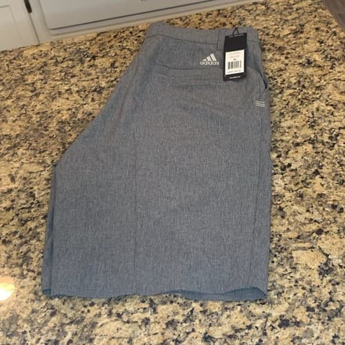 NWT Adidas Ultimate 365 Stretch Golf Shorts 30 Dark Grey Heather - Thumbnail 3